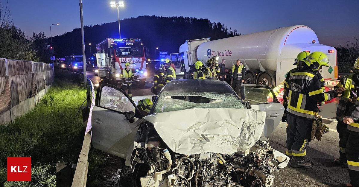 Drautalstraße: Pkw-Lenkerin Bei Kollision Mit Lkw Tödlich Verunglückt